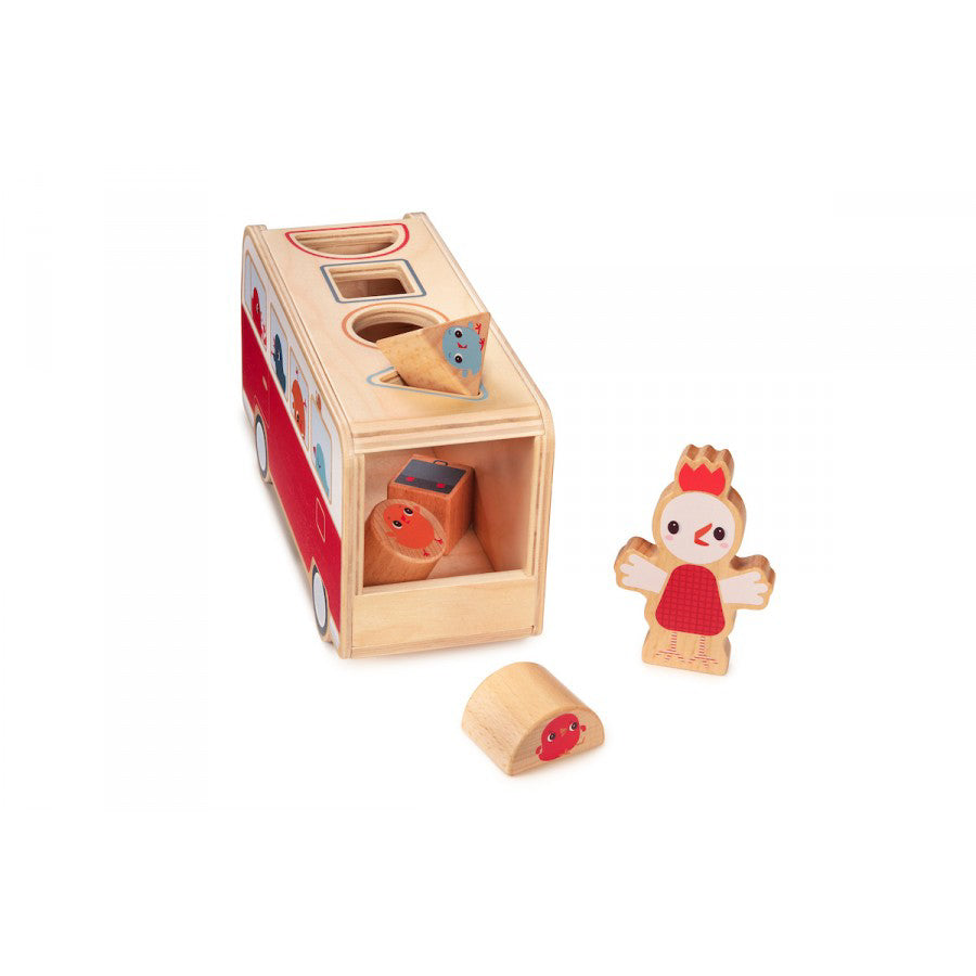 Lilliputiens® Kocka za razvrščanje oblik Lilliputiens