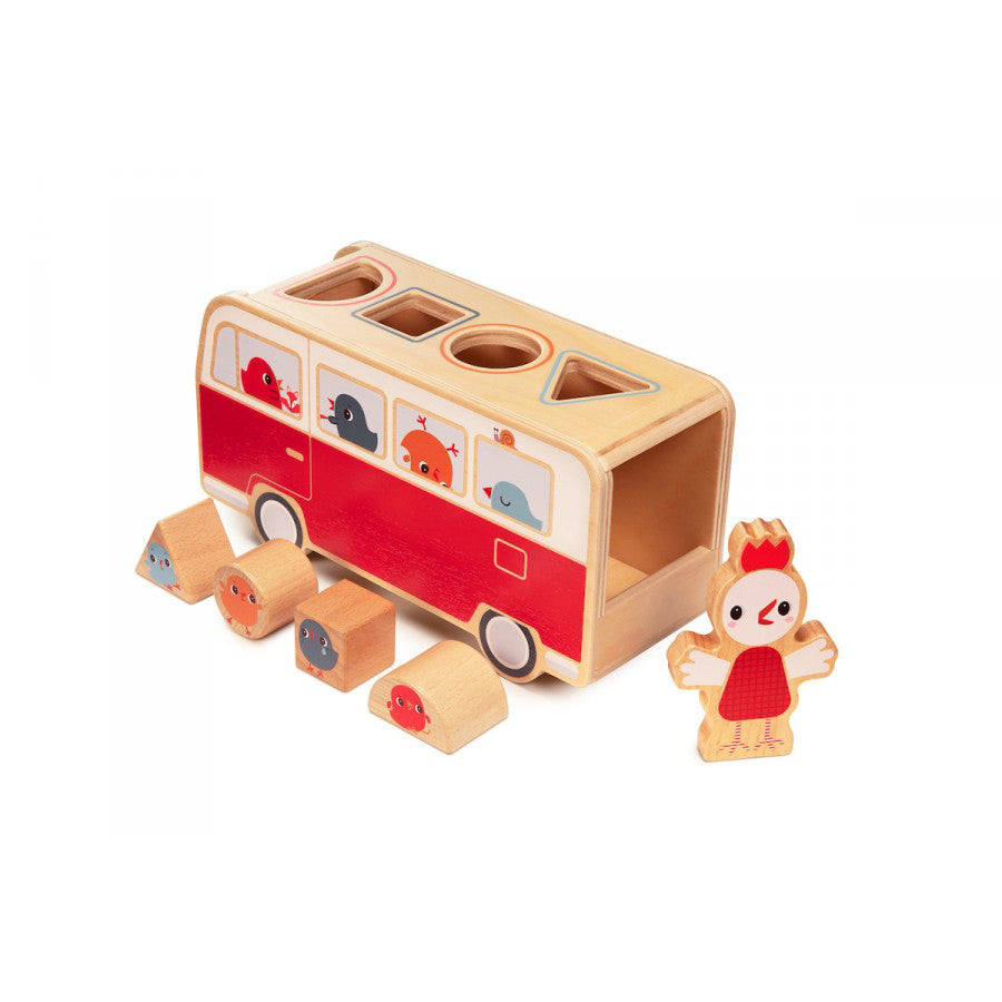 Lilliputiens® Kocka za razvrščanje oblik Lilliputiens