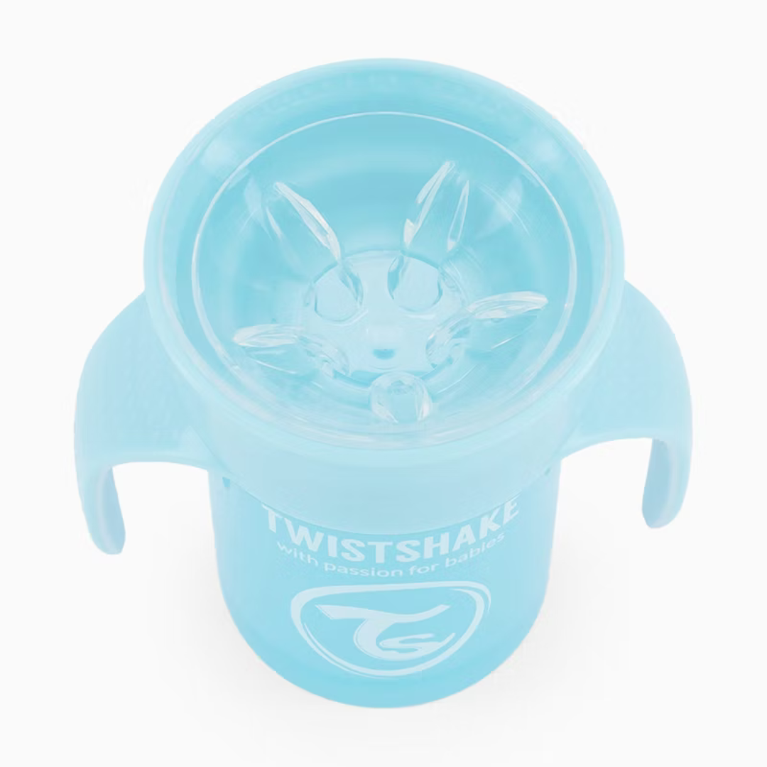 Twistshake® 360 Lonček za učenje pitja 230ml Blue Twistshake