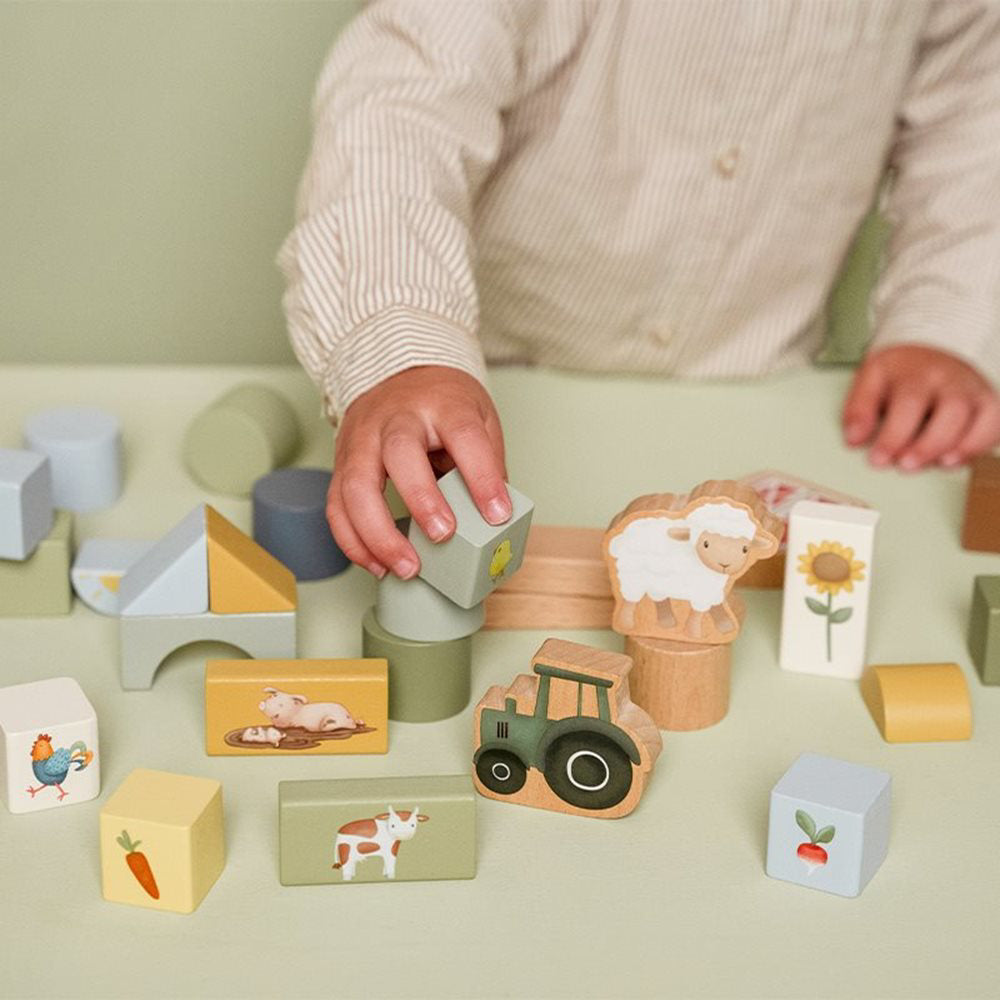 Little Dutch® Kocke za gradnjo Little Farm Little Dutch