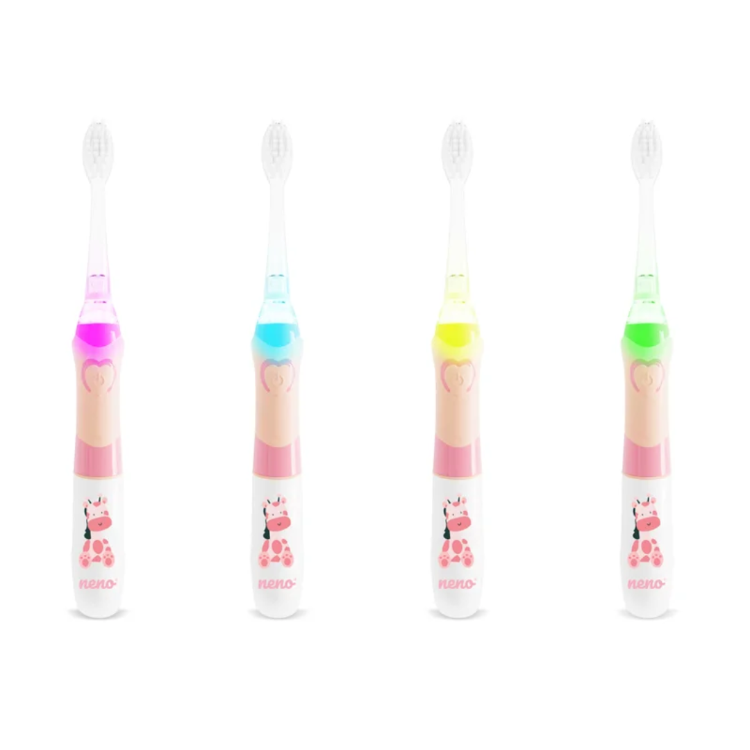 Neno® Elektronska otroška zobna ščetka Fratelli Pink Neno