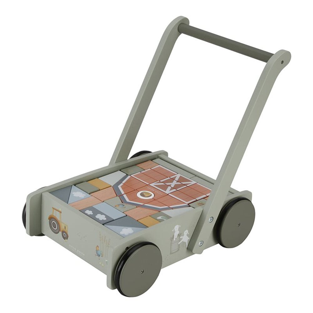 Little Dutch® Lesen voziček s kockami Little Farm Little Dutch