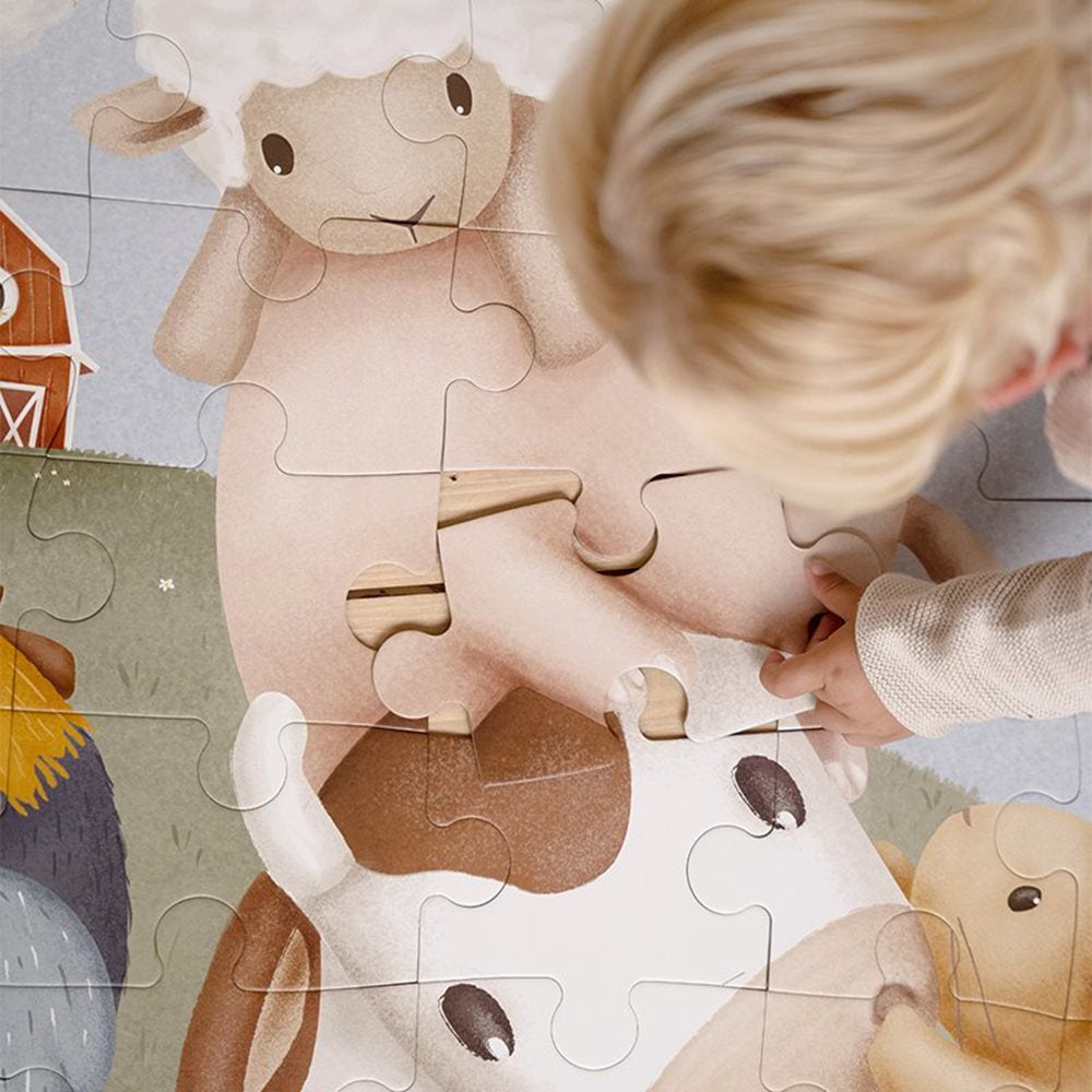 Little Dutch® Sestavljanka Little Farm XL Little Dutch