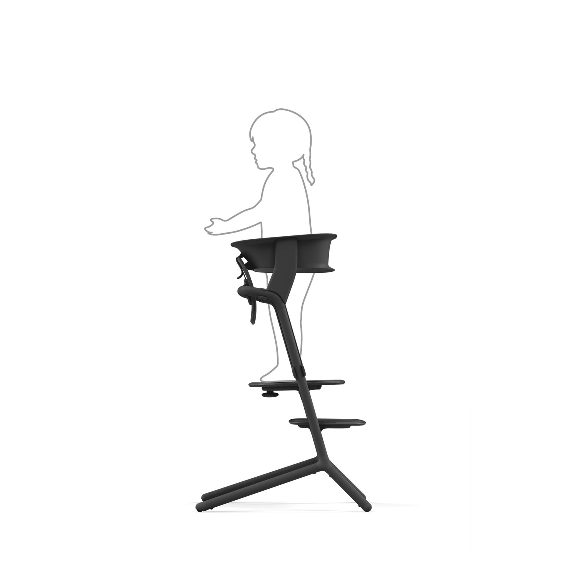 Cybex® Učni stolp za otroški stolček Lemo Black Cybex