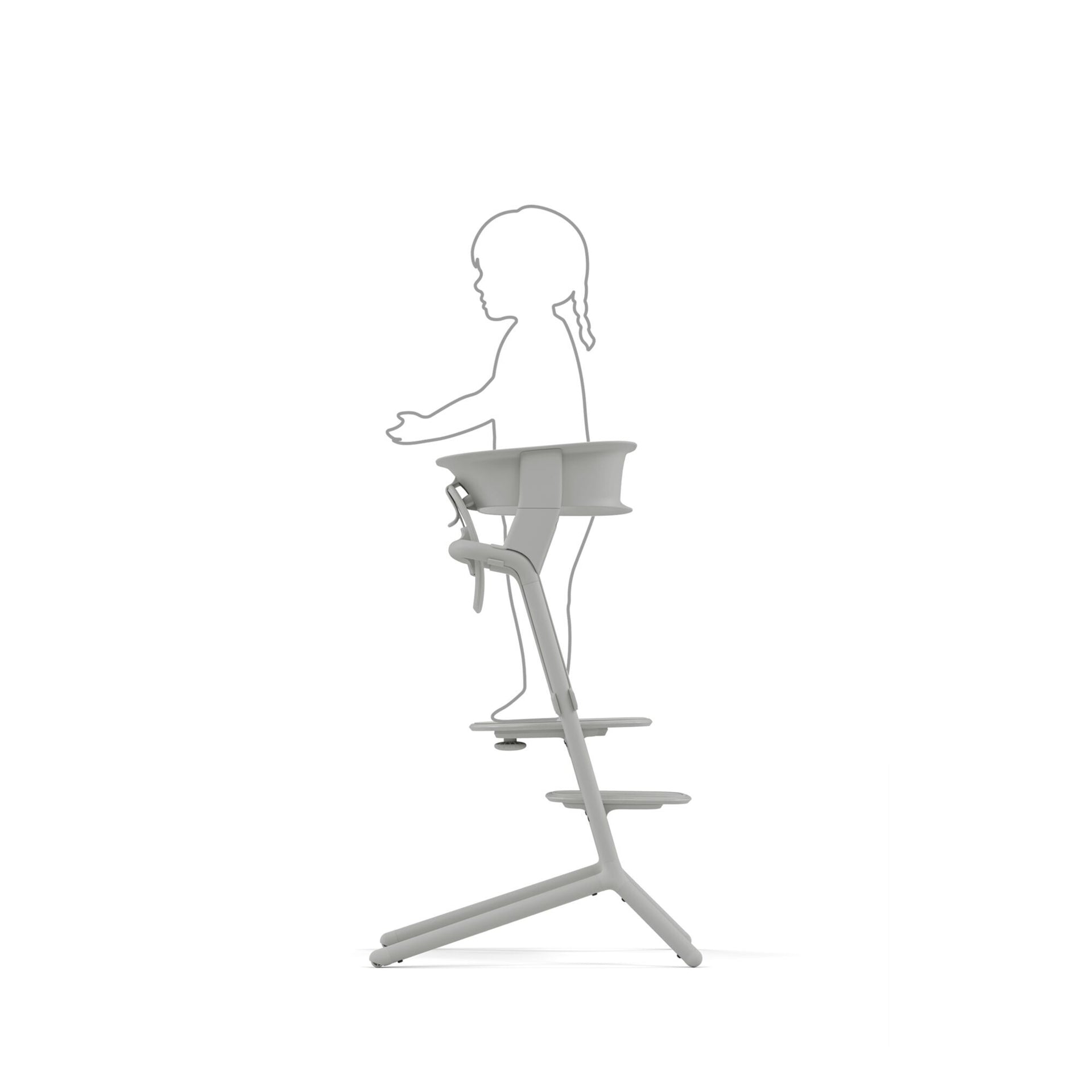 Cybex® Učni stolp za otroški stolček Lemo Grey Cybex