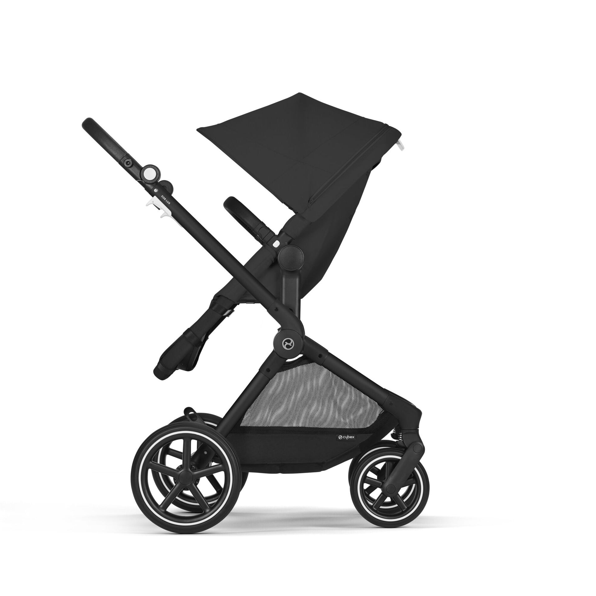 Cybex® Otroški voziček 2v1 Eos™ Lux Moon Black (Black Frame) Cybex