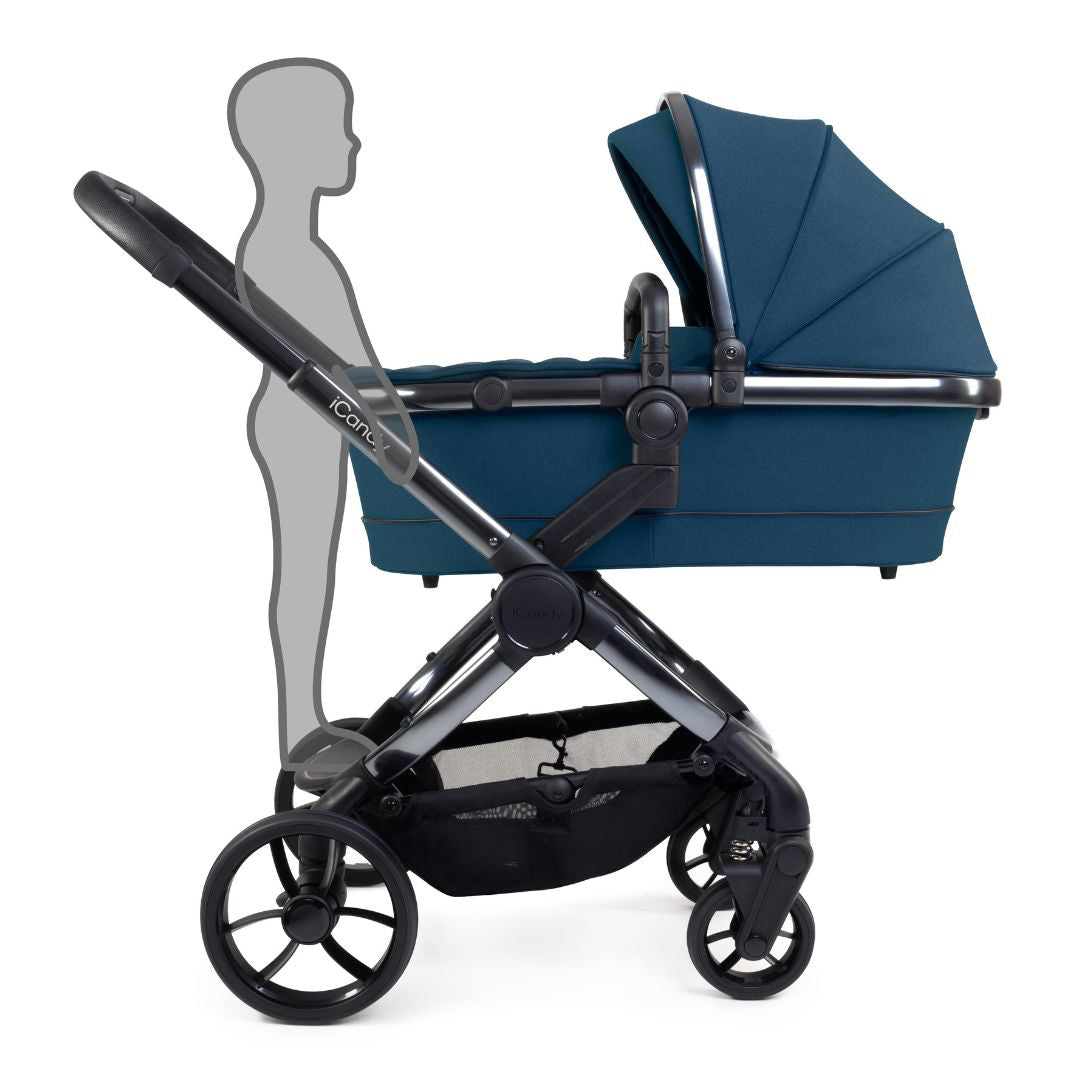 iCandy® Otroški voziček s košaro 2v1 Peach 7 Cobalt iCandy