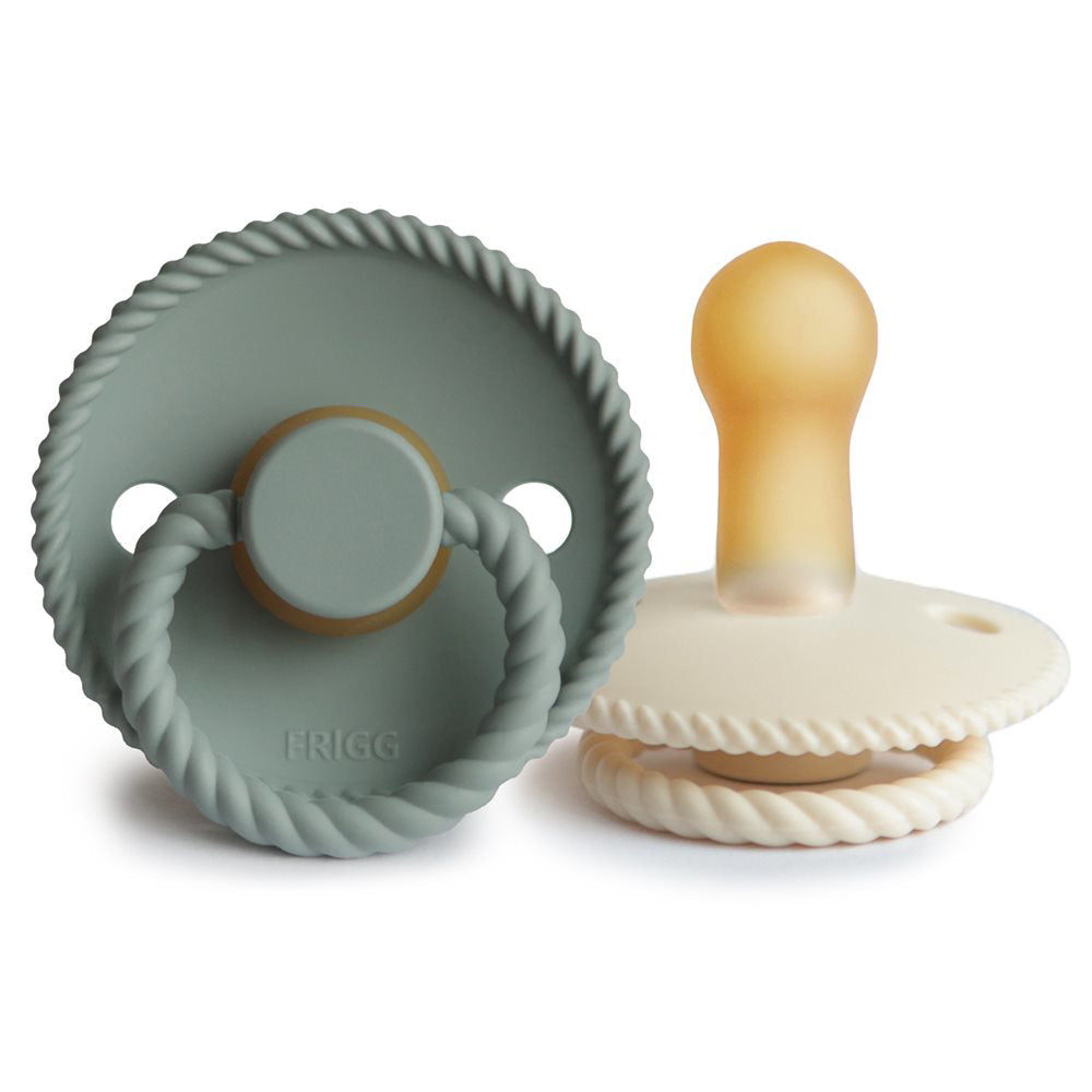 Frigg® Duda iz kavčuka Rope Cream/Sage 6-18 M FRIGG
