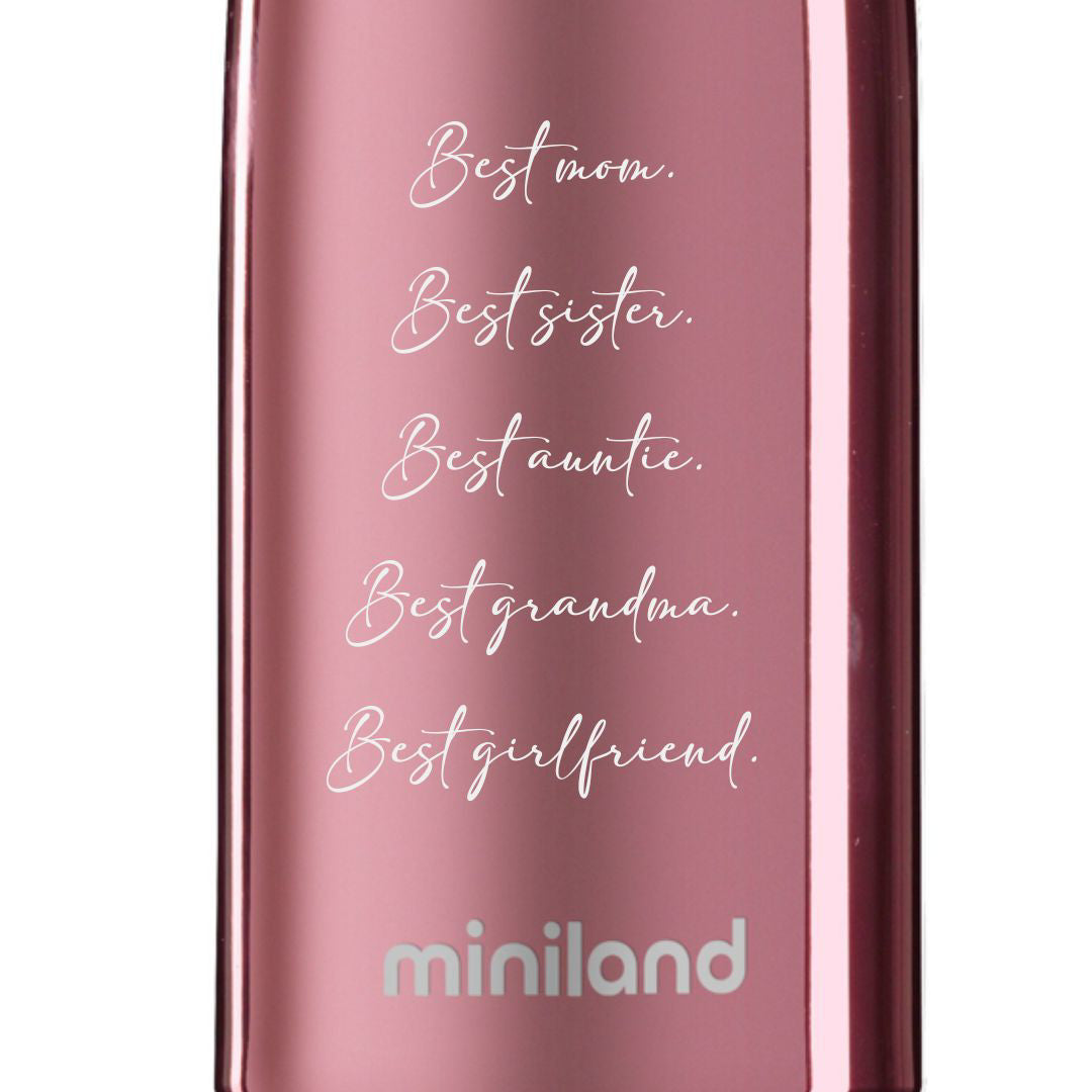 Miniland® Termo steklenička Deluxe Rose 500ml Miniland