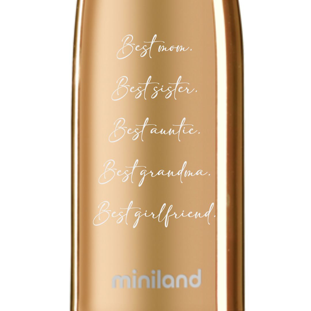 Miniland® Termo steklenička Deluxe Gold 500ml Miniland