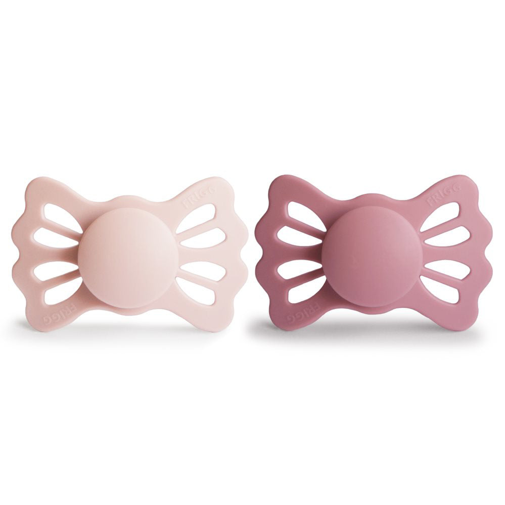Frigg® Simetrična Duda iz silikona Lucky Blush/Cedar (6-18m) FRIGG