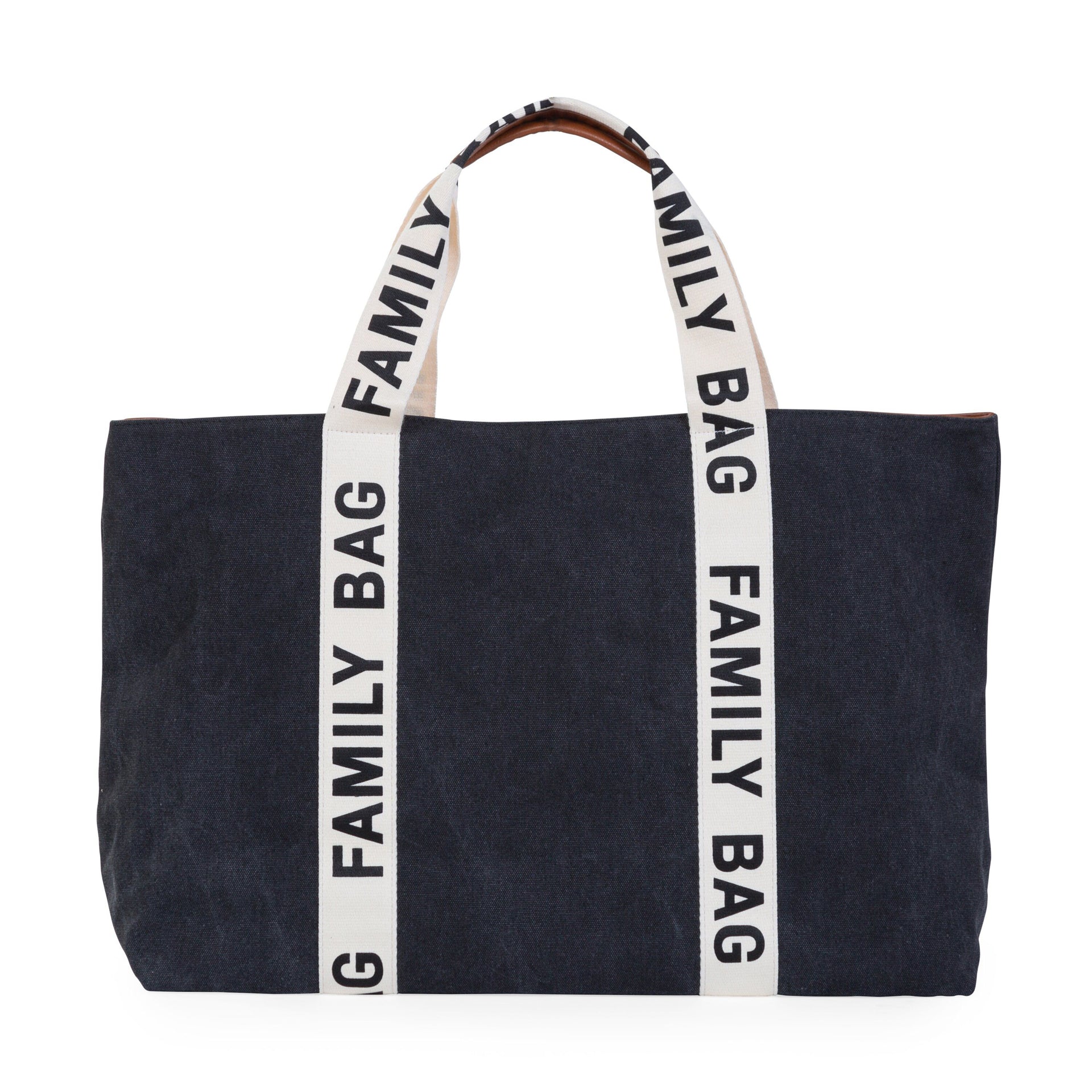 Childhome® Torba Family Bag Signature Canvas Black Childhome