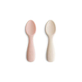Mushie® Silicone Starter Spoons Blush/Shifting Sand