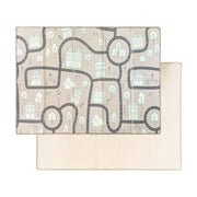 Evibell® Zložljiva igralna podloga 150x190 Dots/City Sand Evibell