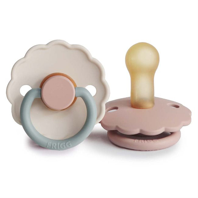 Frigg® Duda iz kavčuka Daisy Blush/Cotton Candy 6-18 M FRIGG