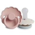 Frigg® Daisy Pacifiers Silicone Blush/Cotton Candy