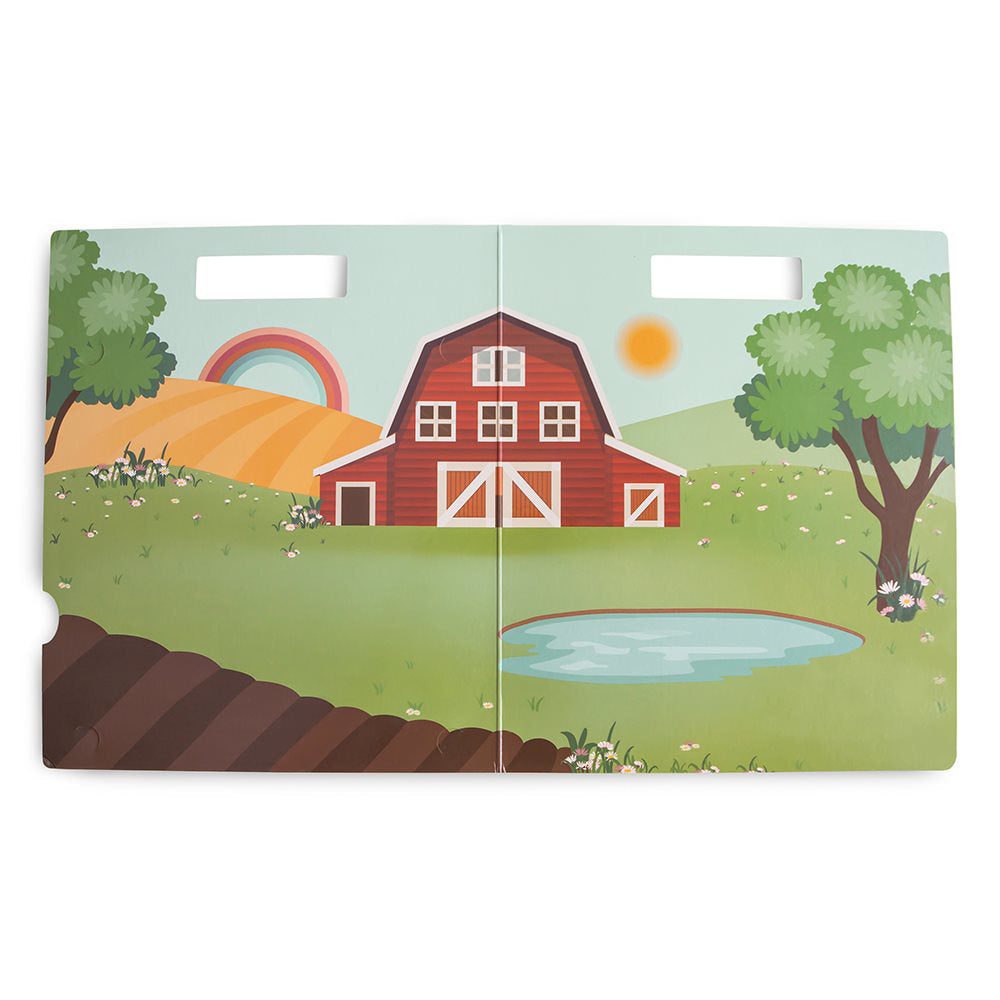 Mushie® Nalepke za večkratno uporabo Farm Mushie