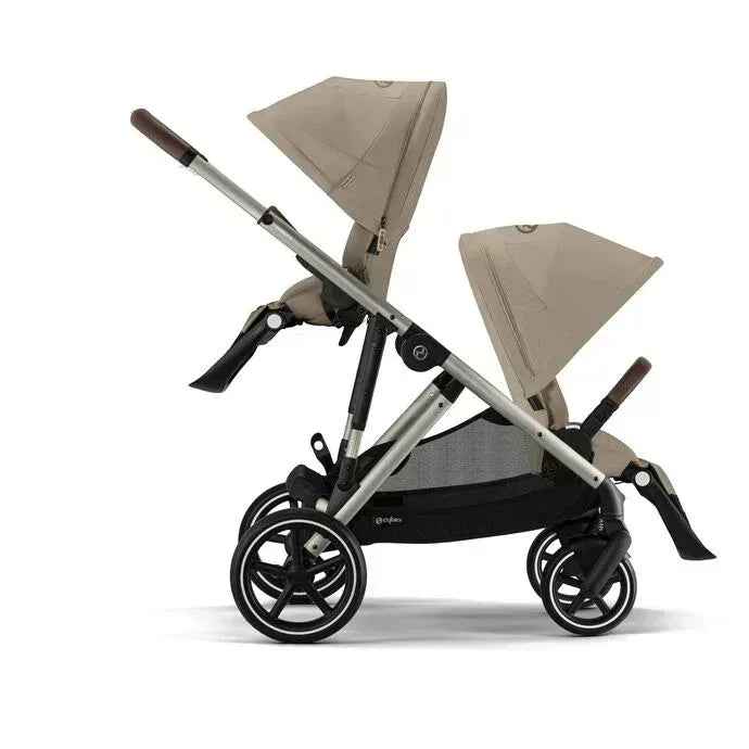 Cybex® Otroški voziček 4v1 Gazelle™ S + Avtosedež Cloud G + IsoFix baza G Almond Beige Cybex