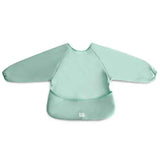 Mushie® Long Sleeve Bib​ Roman Green