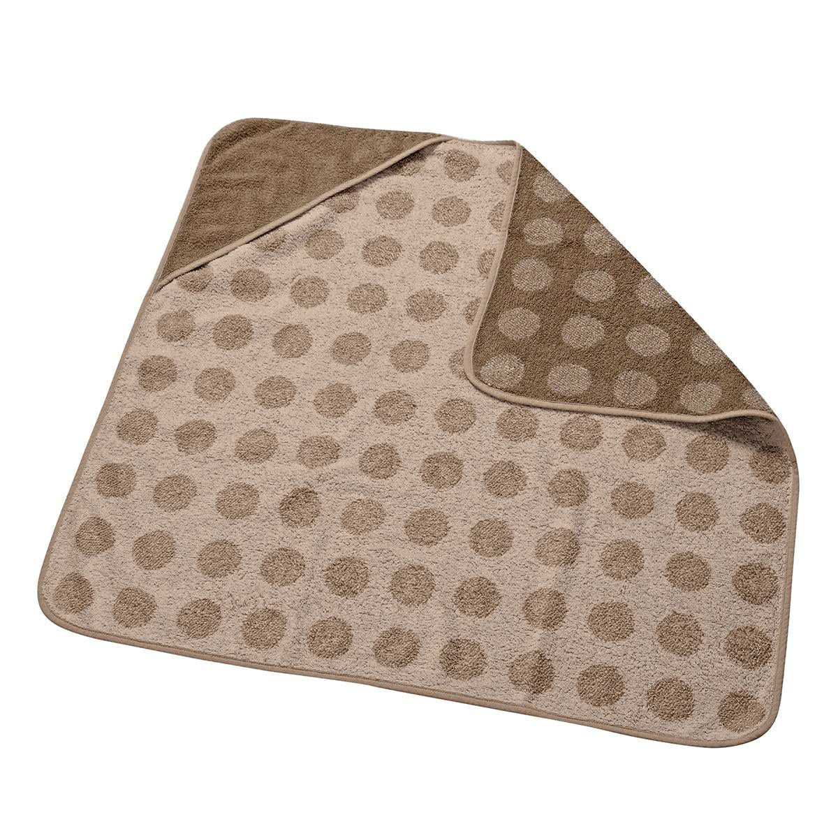 Leander® Bombažna brisača s kapuco Mocca 80x80 Leander