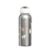 Little Dutch® Steklenička iz nerjavečega jekla flip-up Little Farm 350ml Little Dutch