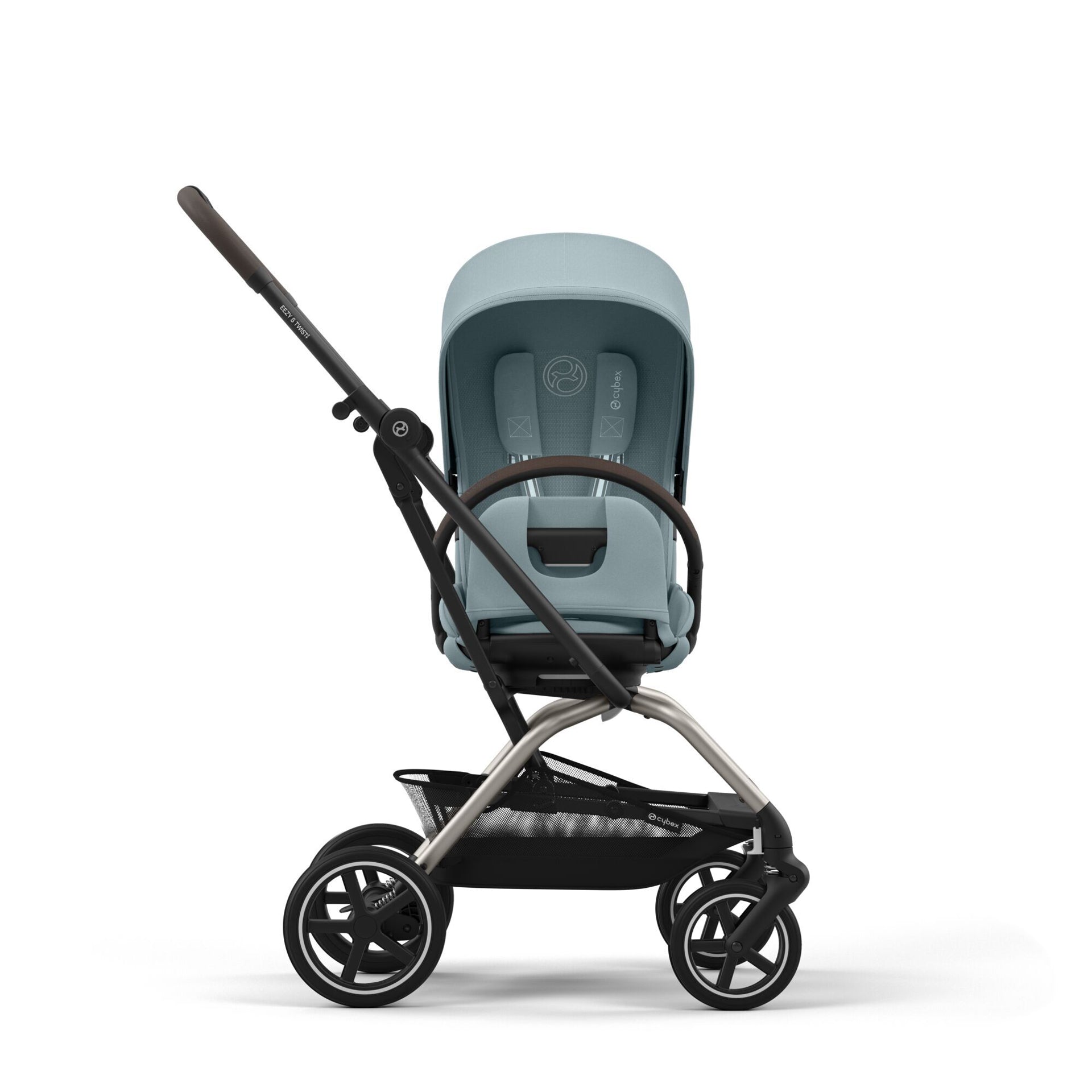 Cybex® Otroški voziček Eezy S Twist+2 Stormy Blue (Taupe Frame) Cybex