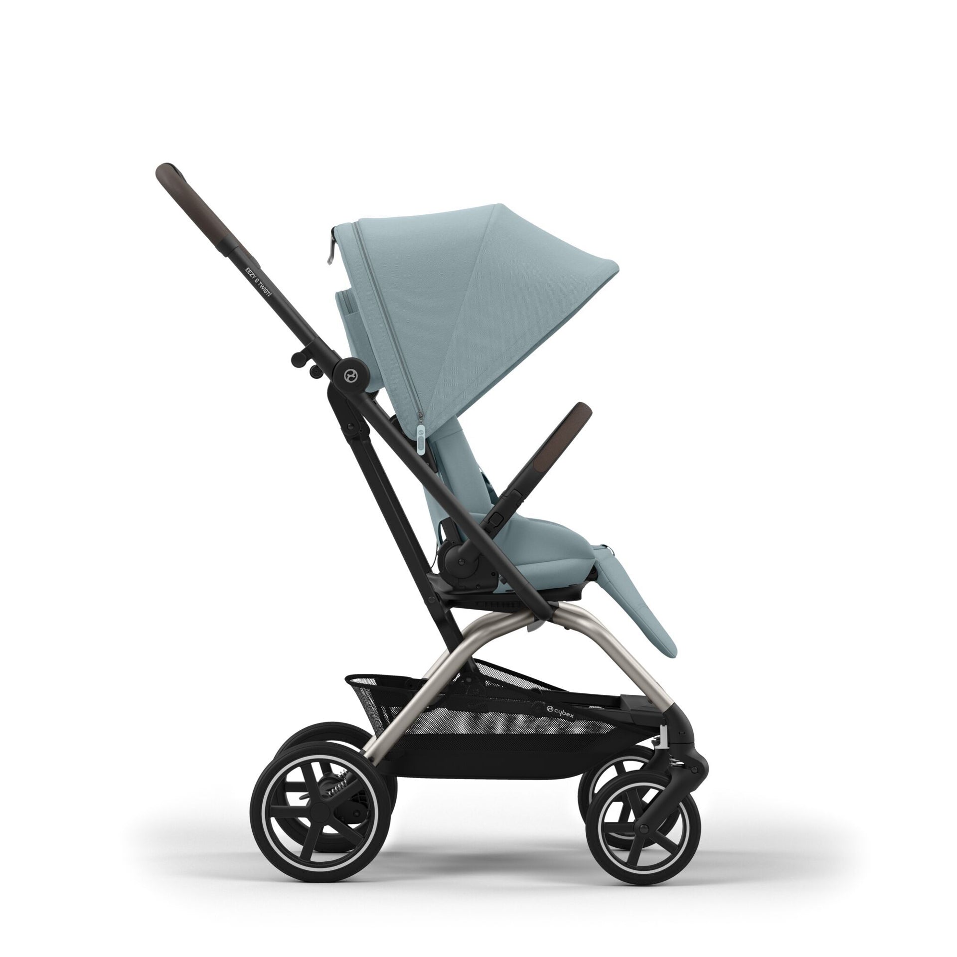 Cybex® Otroški voziček Eezy S Twist+2 Stormy Blue (Taupe Frame) Cybex