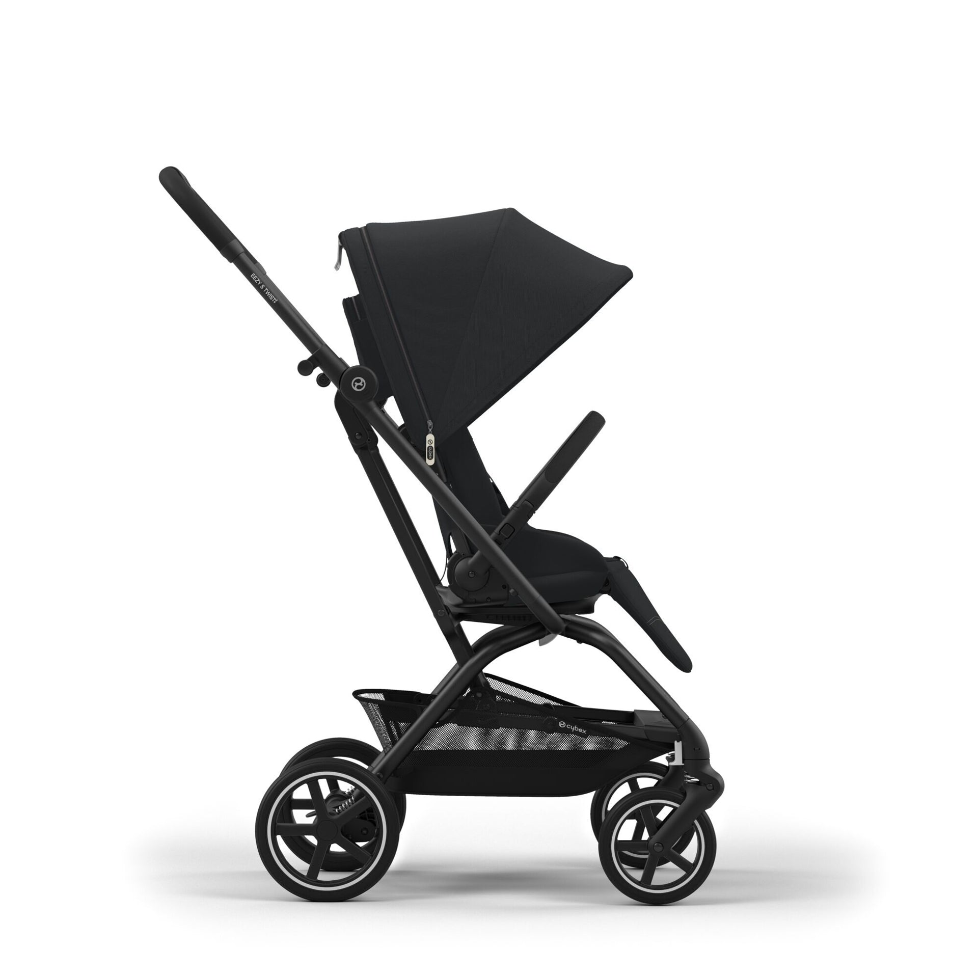 Cybex® Otroški voziček Eezy S Twist+2 Magic Black (Black Frame) Cybex