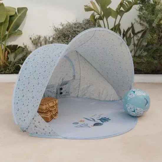 Little Dutch® Pop-up zložljiv šotor z UV zaščito Ocean Dreams Blue Little Dutch