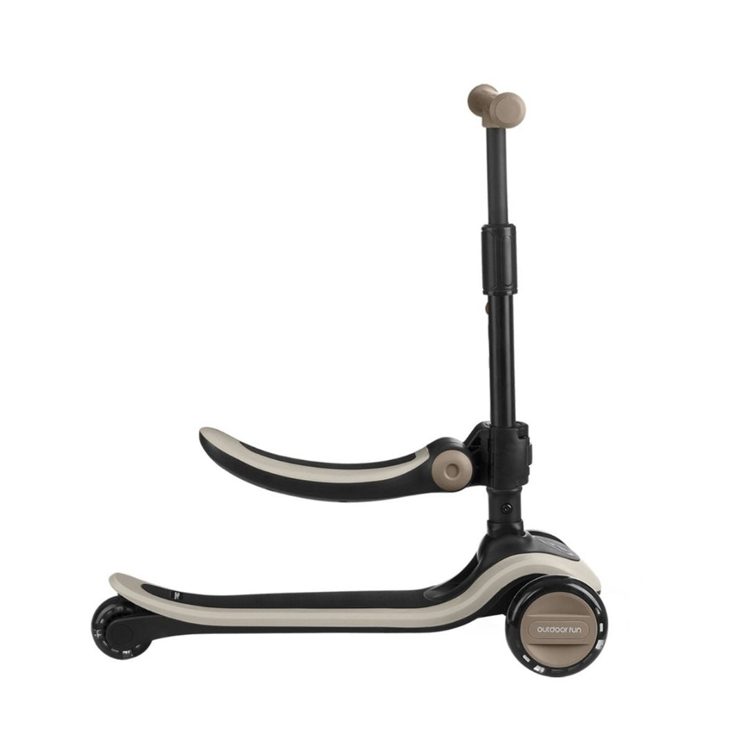 KikkaBoo® Otroški poganjalec/skiro 2v1 Treo Beige KikkaBoo