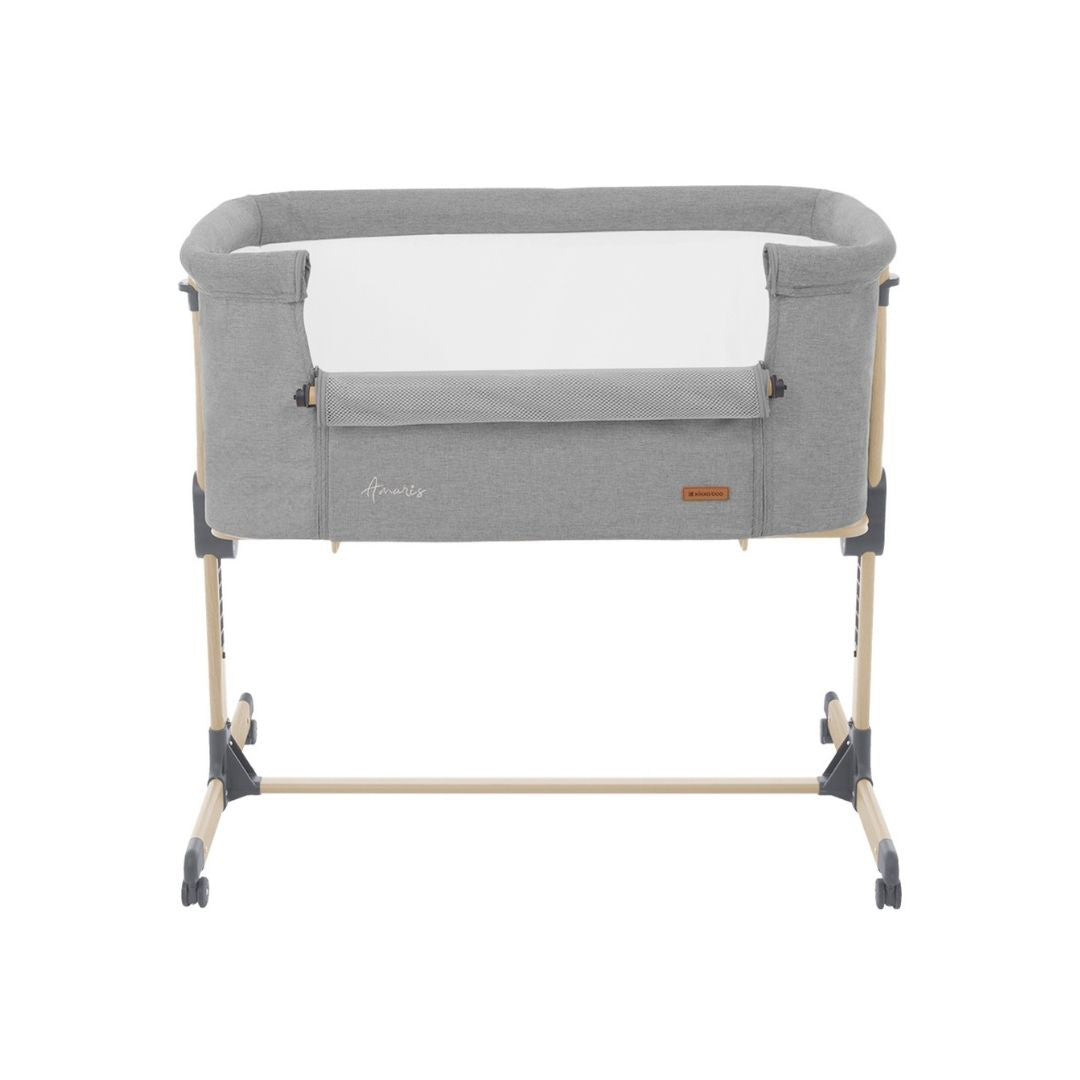 KikkaBoo® Obposteljna posteljica Amaris Light Grey KikkaBoo