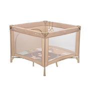 KikkaBoo® Otroška stajica 97x97 Enjoy Beige Bear KikkaBoo