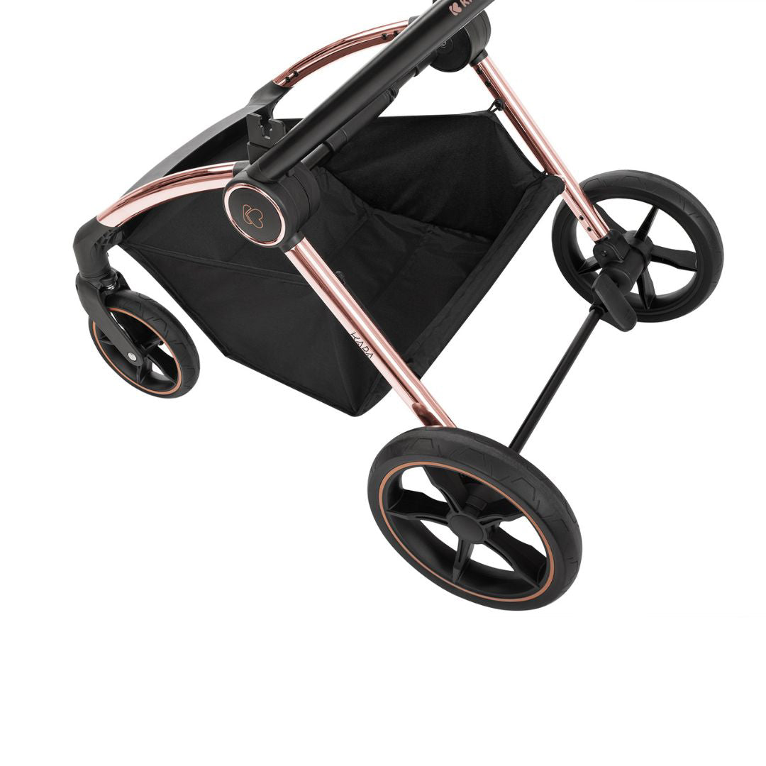 KikkaBoo® Otroški voziček s košaro 2v1 Kara Black KikkaBoo