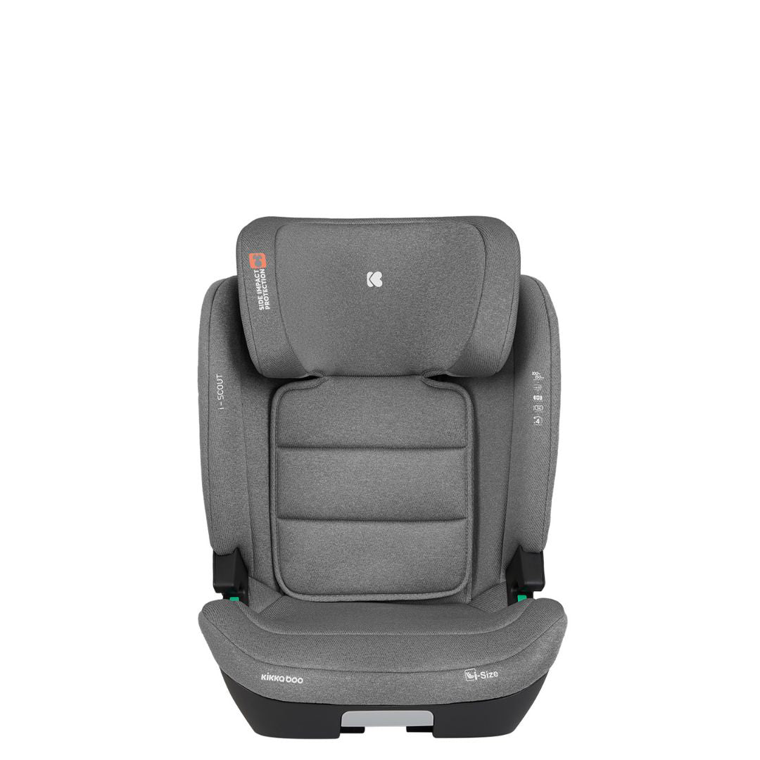 KikkaBoo® Otroški avtosedež i-Scout i-SIZE (100-150 cm) Light Grey KikkaBoo