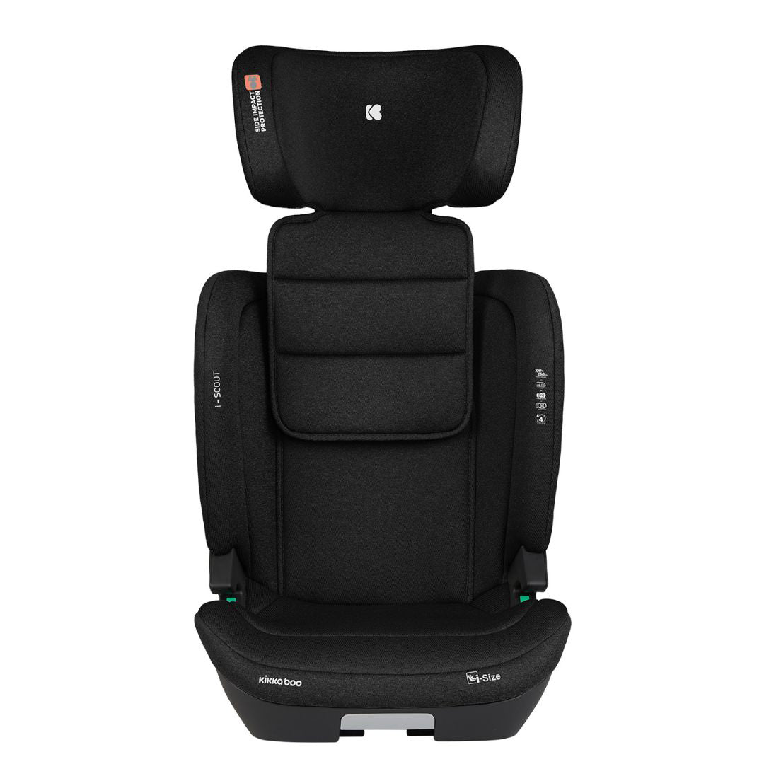 KikkaBoo® Otroški avtosedež i-Scout i-SIZE (100-150 cm) Black KikkaBoo