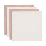Jollein® Sada 4 tetra plenek Wild Rose/Ivory 70x70cm