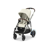 Cybex® Kinderwagen e-Gazelle™ S Seashell Beige (Taupe Frame)