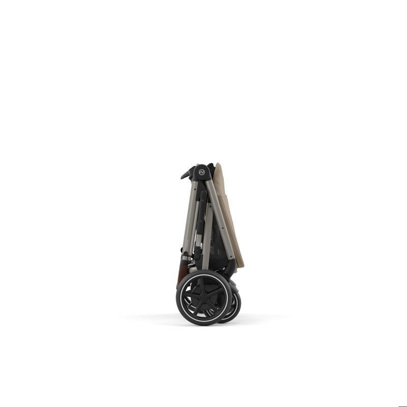 Cybex® Otroški voziček e-Gazelle™ S Almond Beige (Taupe Frame) Cybex