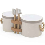 Label Label® Wooden drums Nougat