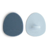 Mushie® Cradle Cap Brush-2 pack​ ​Tradewinds/Periwinkle