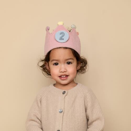 Little Dutch® Rojstnodnevna krona s številkami Pink Little Dutch