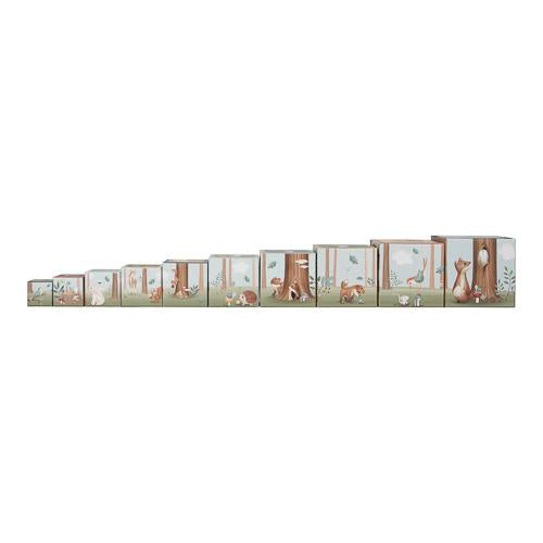 Little Dutch® Piramida iz kock Forest Friends FSC Little Dutch