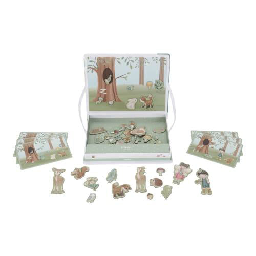 Little Dutch® Magnetna sestavljanka Forest Friends FSC Little Dutch
