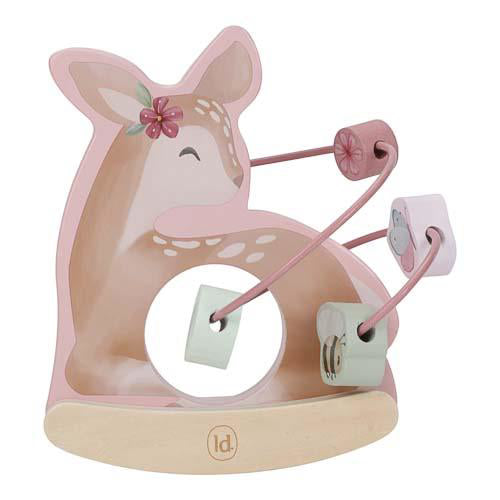 Little Dutch® Aktivna lesena spirala Srnica Fairy Garden FSC Little Dutch