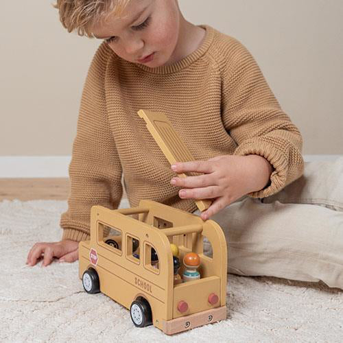 Little Dutch® Lesen šolski avtobus s figurami Little Dutch