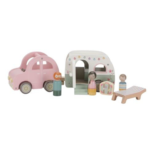 Little Dutch® Lesen avto s prikolico Little Dutch