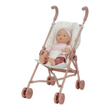 Little Dutch® Kovový kočárek pro panenku White Meadows