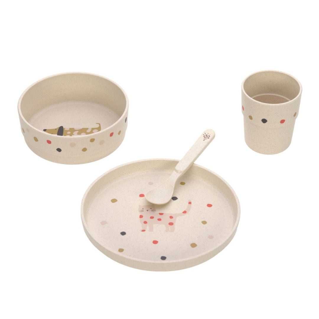 Lässig® Set za hranjenje Little Mateys Spicy Orange Lässig