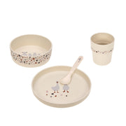 Lässig® Set za hranjenje Tiny Farmer, Sheep & Goose Beige Lässig