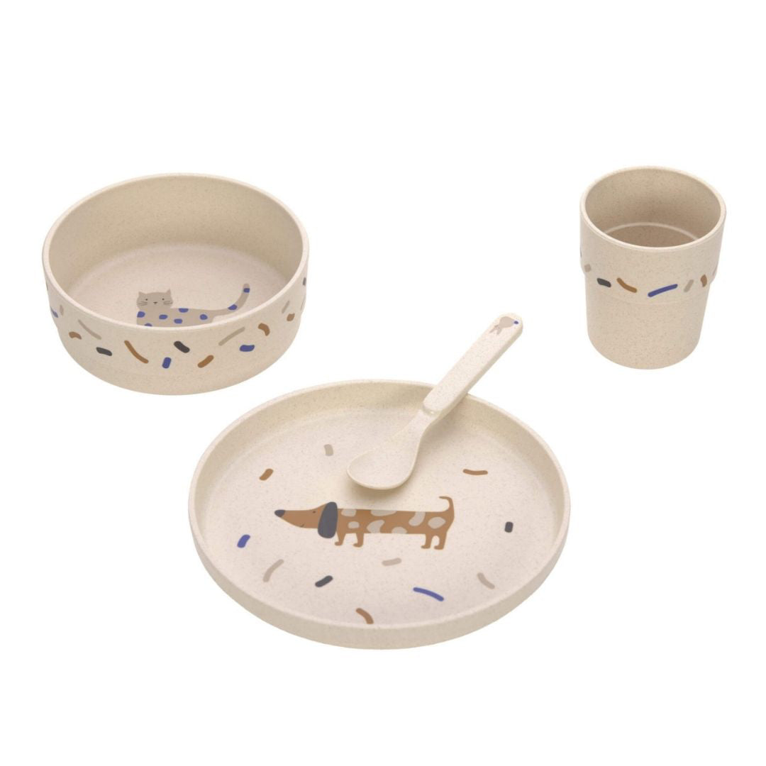 Lässig® Set za hranjenje Little Mateys Royal Blue Lässig